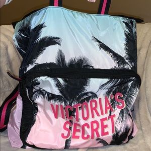 Victoria Secret Palm tree backpack